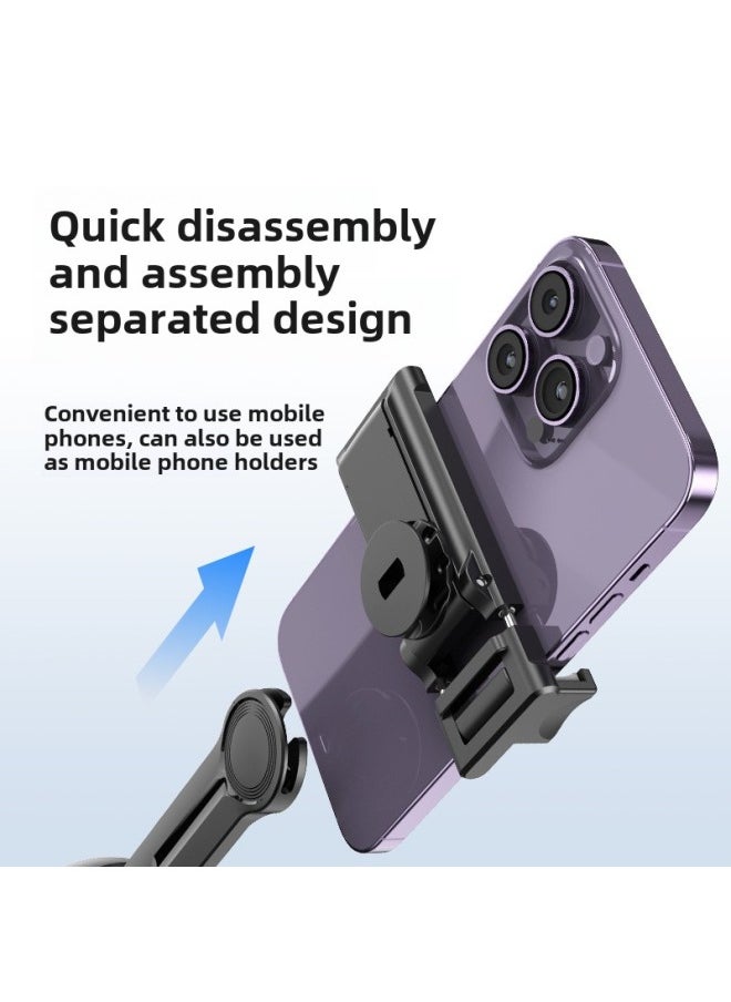 Mobile Phone Desktop Gimbal Stabilizer P03 Smart Ai Face Recognition 360 ° Follow The Anti-Shake Live Photography-Color:P05 [single Light Version] Smart Ai Face Heel Shot Pan (ready To Use)