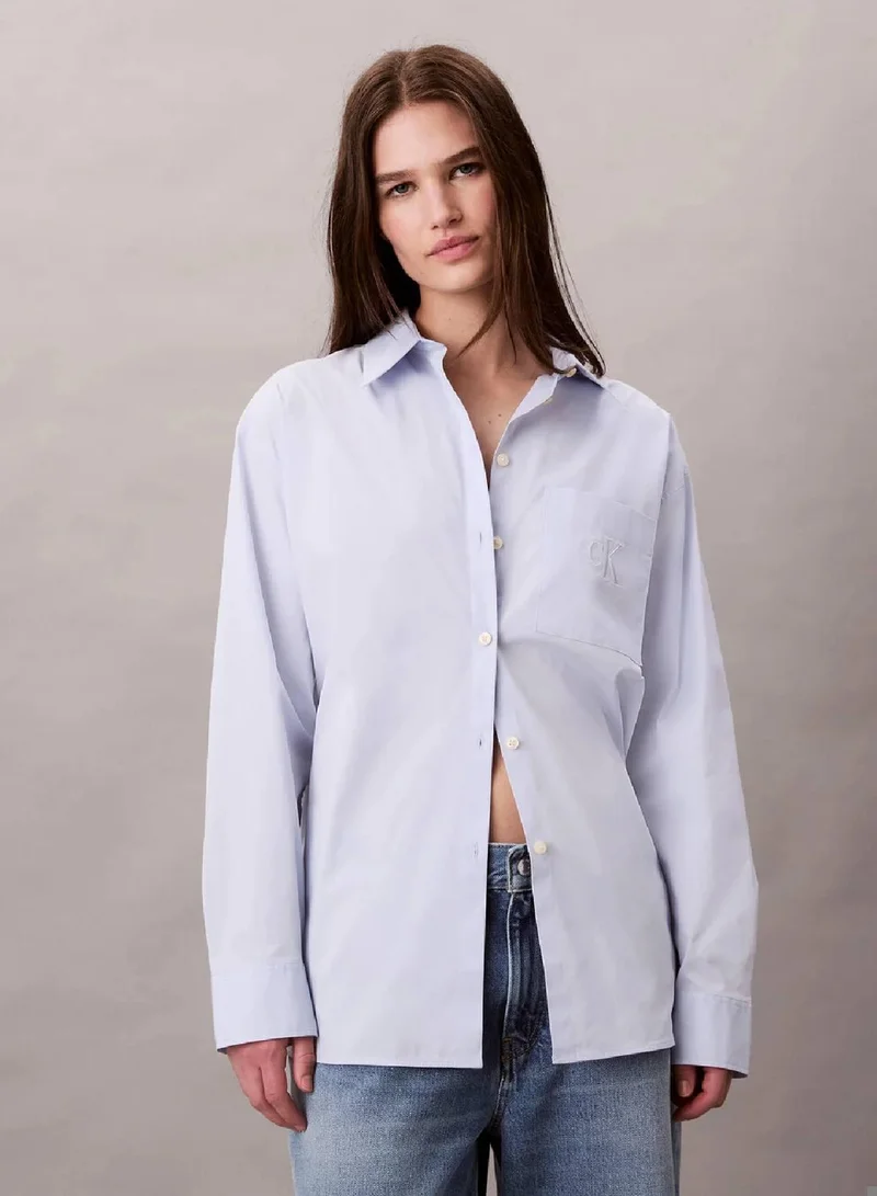 Relaxed Poplin Shirt