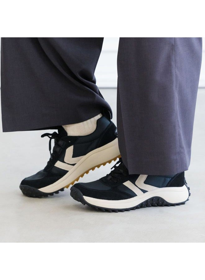 Keen Women's Ks86 Comfortable Durable Retro Style Sneakers, Black/Birch, 43 EU - Image 3