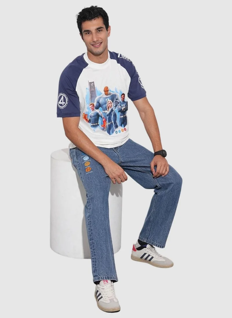 Being Human MID TONE Men Classic Regular Fit Mid-Rise Light Fade Stretchable Jeans for Men | Best Price UAE