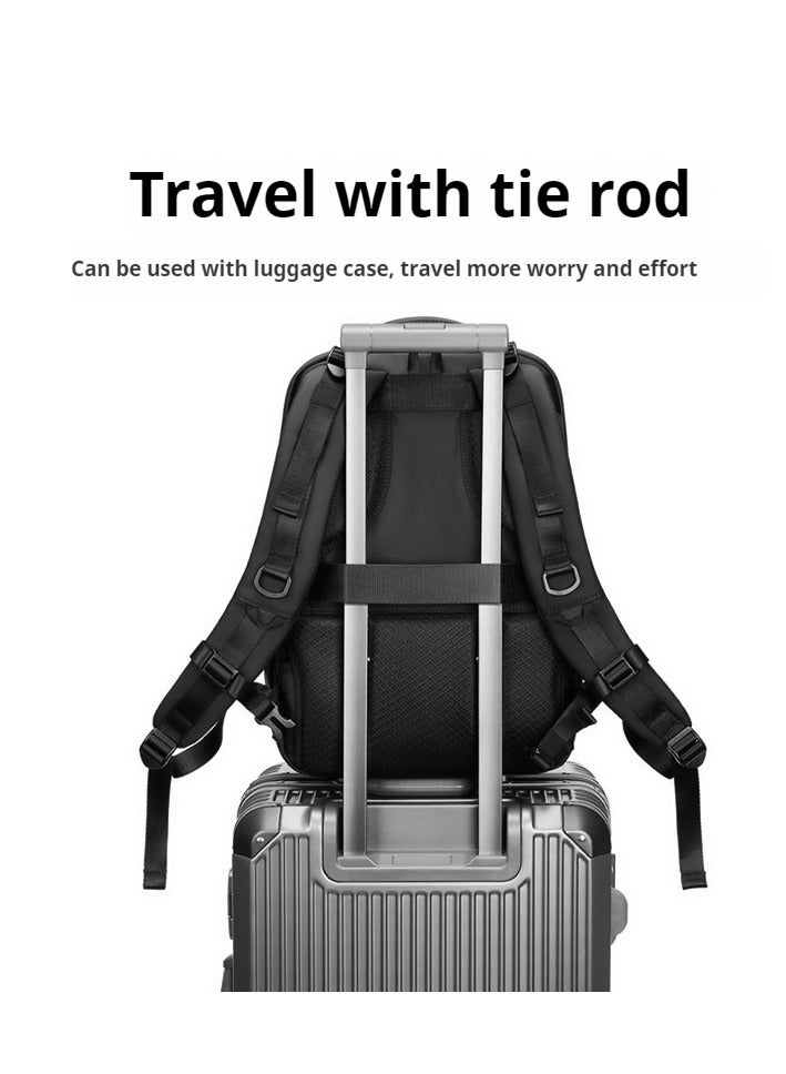 Skycare Skycare camera Bag Professional Camera Backpack for DSLR SLR Mirrorless Camera Waterproof Camera Laptop Backpack 17 Inch Anti Theft Travel Camera Case Large Capacity Photography Backpack Black  - Image 5