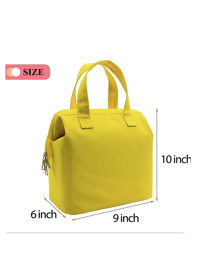 SOLARAE Lunch Bag Bento Bag, Thickened Thermal Insulation Refrigerated Bento Tote Bag, Lunch Box Carrying Bag for Students Ladies Men Picnic Work Outdoor - Image 5