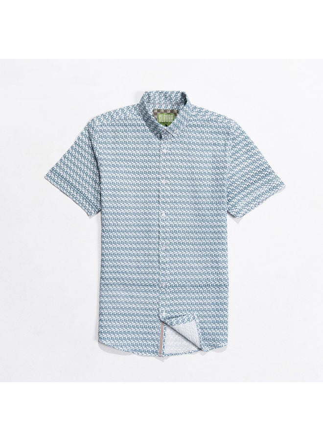 Half sleeve jeans shirt
