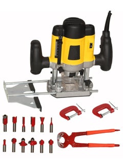 Digital Craft Digital Craft Electric Multifunction Woodworking Carving Machine Trimming Machine Slotting Machine Furniture Processing Tools Electric Router Machine kit2 G Clamp8Inch Pincer Plier  - Image 1