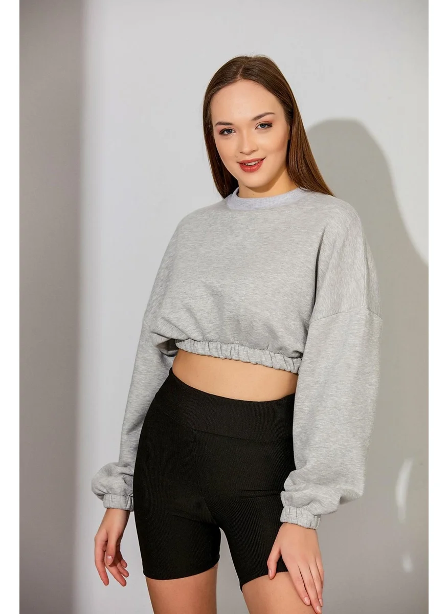 Alexander Gardi Alexandergardı Crop Sweatshirt (B22-110A01)