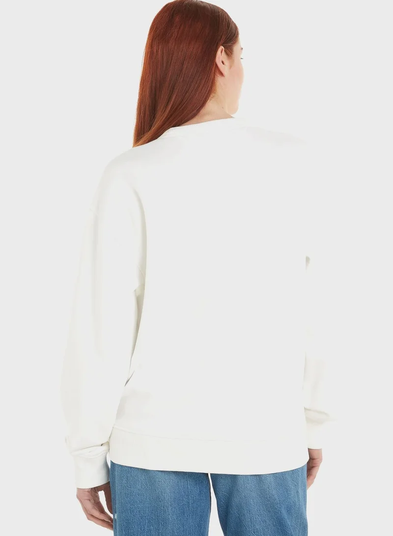 TOMMY JEANS Crew Neck Sweatshirt