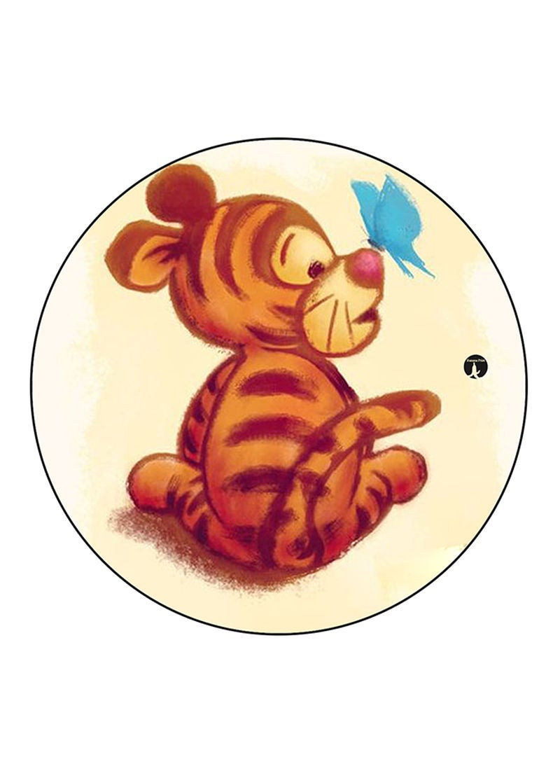 RKN Disney Printed Mouse Pad  Round  Multicolour