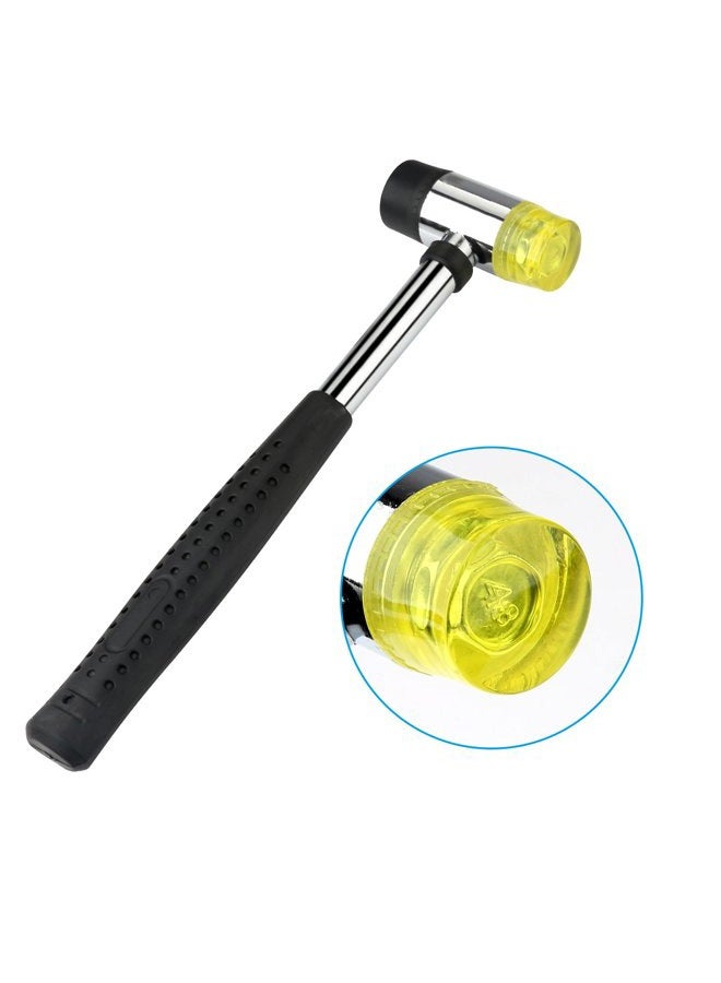 accmor Ring Sizer Measuring Tool Including Ring Mandrel, Ring Gauge Finger Sizer & Rubber Jewelry Hammer, Metal Ring Measurement Maker Kit Ring Sizing Stick for Man Women Jewelry Making - Image 5