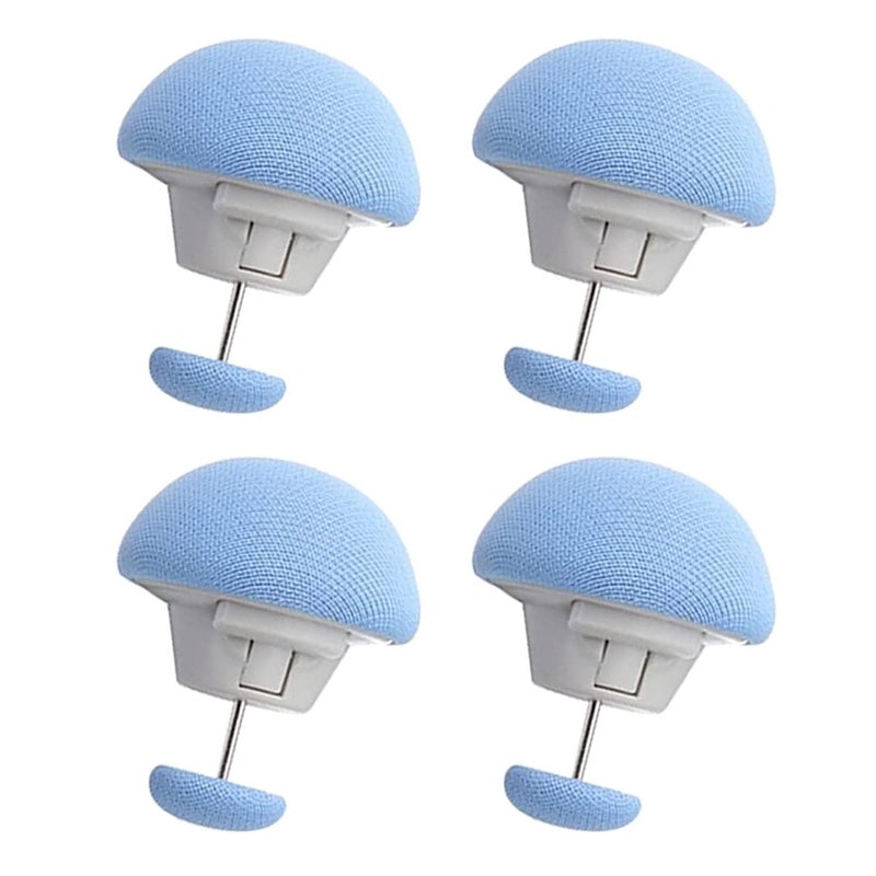 svapi SVAPI Bed Sheet Clips Duvet Cover Holding Clips NonSlip Cover Fixator Comforter Quilt Holder with OneKey Unlock for Blanket Bed Sheet Curtain Socks Mattress Pack of 6  - Image 4