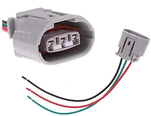 Wire Alternator Regulator Plug Harness Lead Repair Pigtail 3 Wires Regulator Plug for Infiniti EX35 G35 Saab Suzuki Audi A8 Nissan 350Z Maxima Rogue Subaru