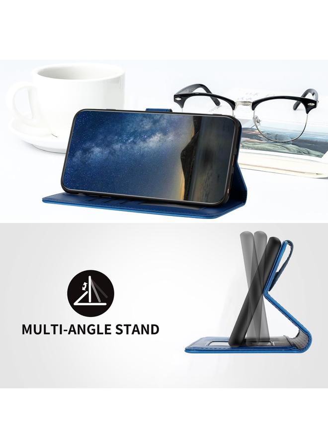 S-TOP Case For Samsung Galaxy S21+ Datura Flower Embossed Flip Leather Phone Case - Image 5