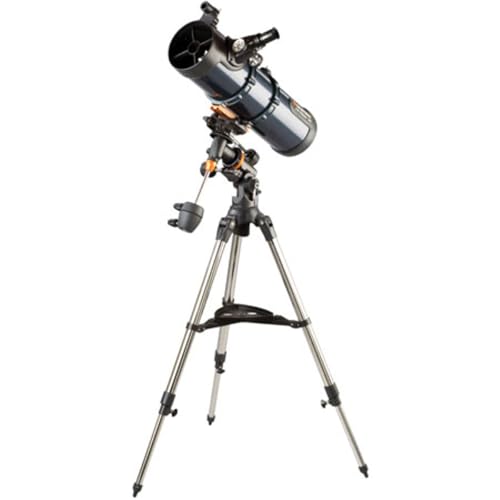 Celestron – AstroMaster 130EQ Newtonian Telescope – Manual Reflector for Beginners – Aluminized Mirror – Adjustable-Height Tripod – Includes Accessories Plus Astronomy Software Package - Image 3