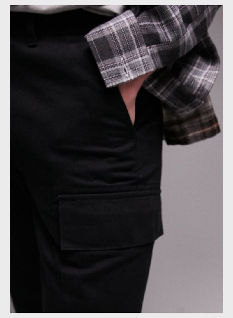 توب مان جوغر بجيوب كارجو كاجوال - Image 3