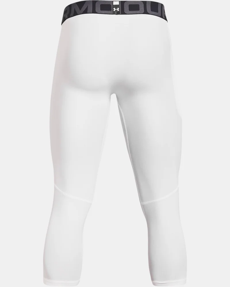 Under Armour White Men's HeatGear® Armour 7/8 Tights for Men | Best Price UAE