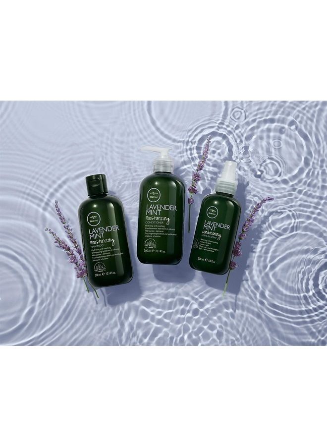 Paul Mitchell بخاخ تكييف شجرة الشاي واللافندر والنعناع، بلسم خفيف الوزن، ينعّم + يسهّل، للشعر الخشن + الجاف، 6.8 أونصة سائلة. - Image 1