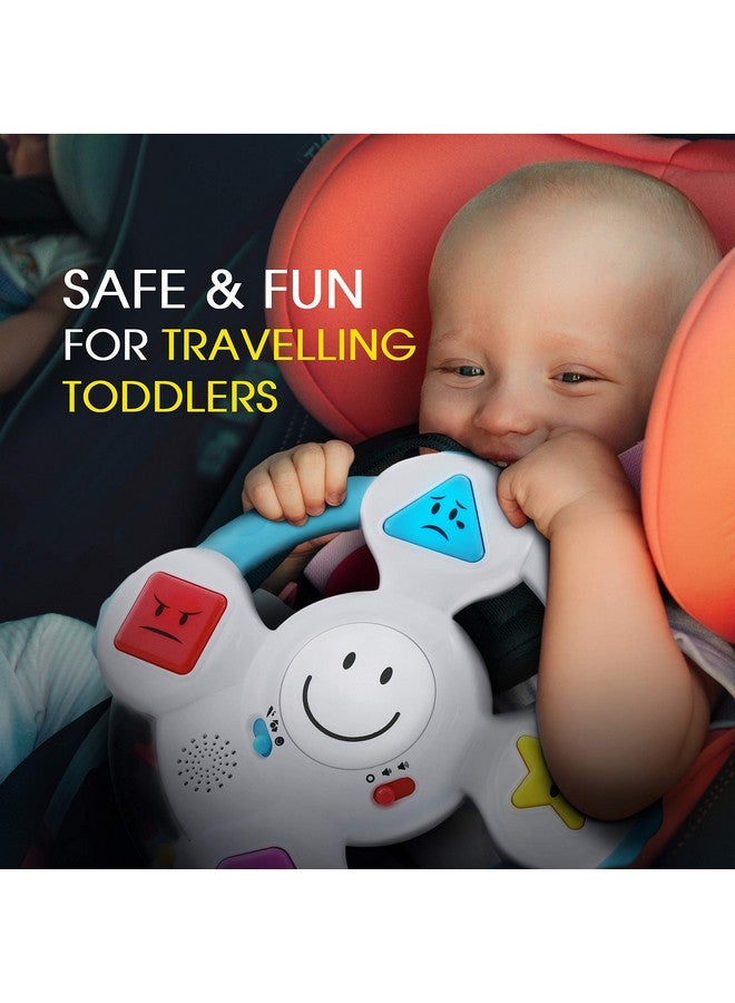 BEST LEARNING My Spin & Learn Steering Wheel - Interactive Educational Toys for 6 to 36 Months Old Babies & Toddlers - Learn Colors, Shapes, Feelings & Music - Birthday Gifts for Children - Image 3