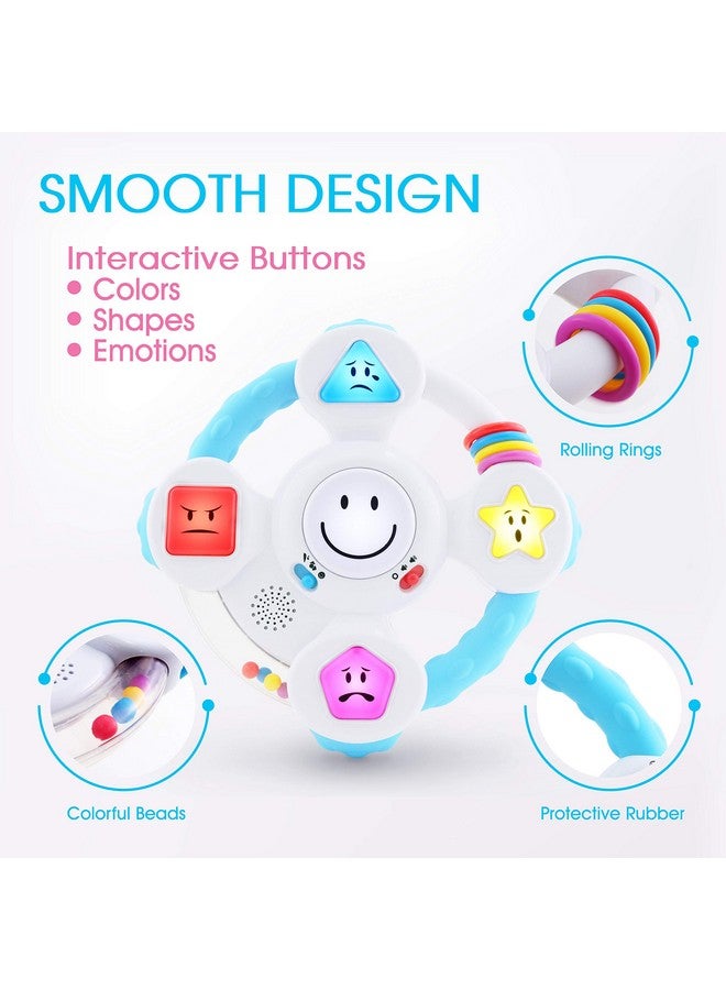BEST LEARNING My Spin & Learn Steering Wheel - Interactive Educational Toys for 6 to 36 Months Old Babies & Toddlers - Learn Colors, Shapes, Feelings & Music - Birthday Gifts for Children - Image 5