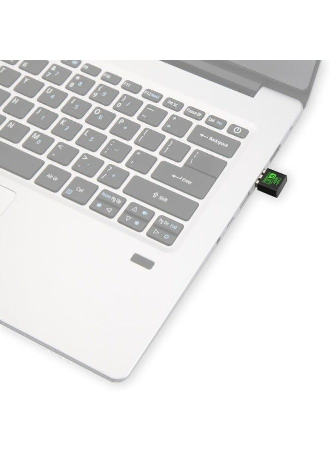 Flyview USB WiFi Bluetooth Adapter, 900Mbps Dual Band 2.4/5Ghz Wireless Network External Receiver, Mini WiFi Dongle for PC/Laptop/Desktop - Image 4