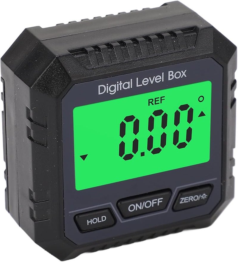 Digital Level Box Magnetic Angle Finder Protractor Black LCD Display Inclinometer - Image 3