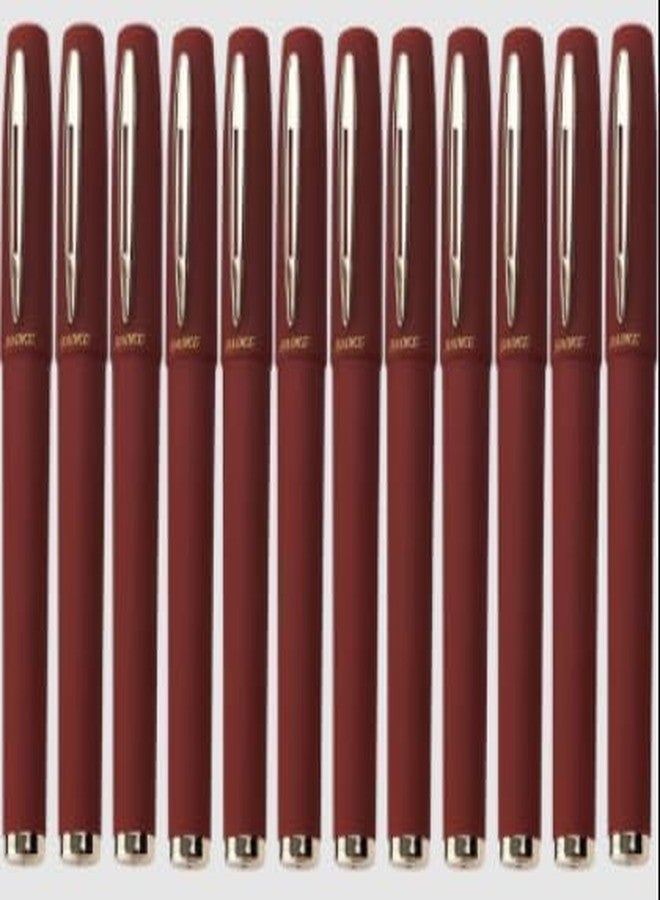 BaoKe Gel Ink Pens Rollerball Pens 0.5mm Medium Line, Box of 12 Pack, PC1828A (Black) - Image 3