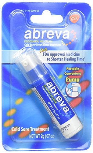 Abreva Cold SoreFever Blister Treatment Pump 007 oz 2 g Abreva Pump - Image 2