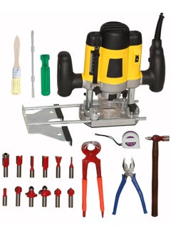 Digital Craft Digital Craft Electric Multifunction Woodworking Carving Machine Trimming Machine Slotting Machine Furniture Processing Tools Electric Router Machine kit5 Utility Tools8Inch Pincer Plier  - Image 1
