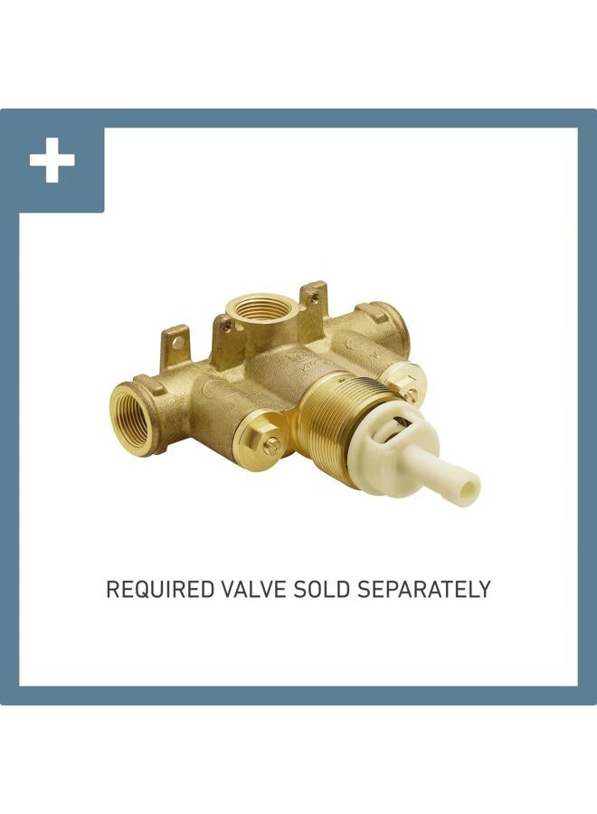 MOEN T4411NL Belfield ExactTemp Thermostatic Trim Kit, Valve Required, Polished Nickel - Image 3