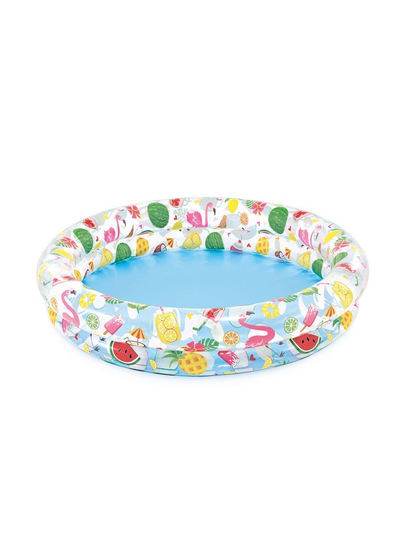 INTEX Just So Fruity Inflatable Kiddie Pool 122x25cm - Image 1