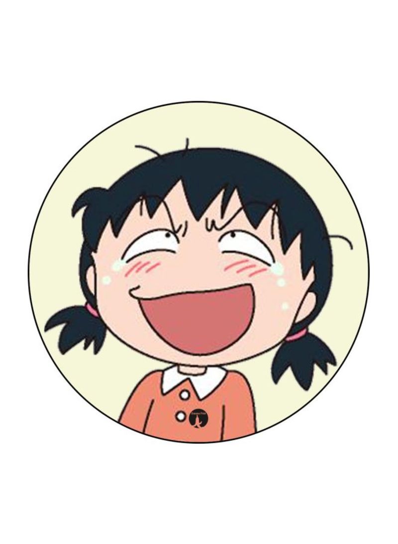 RKN The Anime Chibi Maruko Chan Printed Fridge Magnet  Beige/Yellow/Orange - Image 2