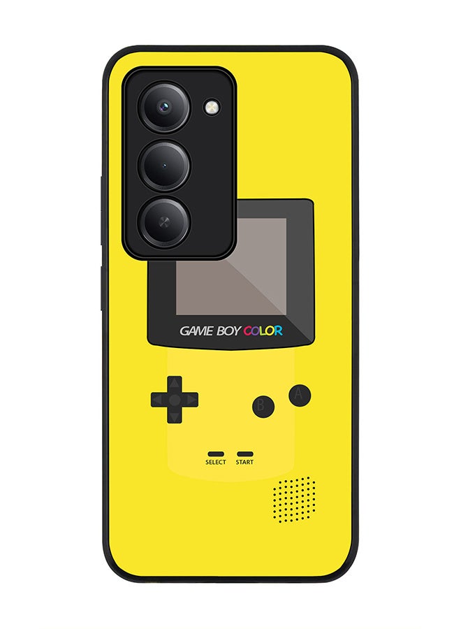 Stylizedd For Xiaomi Redmi 15 5G Case,Slim fit Camera Protection, Shockproof Thin Phone cover  - Gameboy Color - Yellow - Image 1