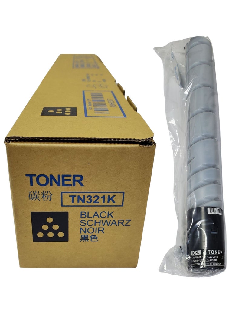 Z-Black Compatible Toner Cartridge for Konica Minolta BIZHUB C224e C284e C364e C224 C284 C364 ( BLACK ) - Image 1