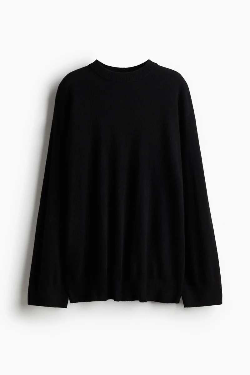 اتش اند ام كنزة فضفاضة من الكشمير