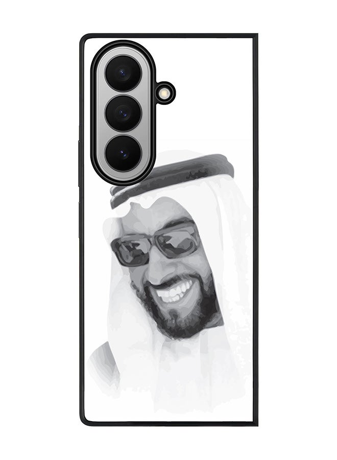 Stylizedd For Samsung Galaxy Z Fold7 Case,Slim fit Camera Protection, Shockproof Thin Phone cover  - Zayed, Our Father