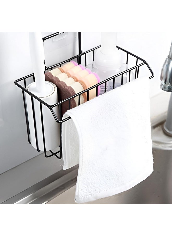 Plantex Wall Mounted Hanging Storage Holder/Bathroom Shower Caddy Basket/Shelf for Bathroom Sink Sponge Holder/Toothbrush Holder with Kitchen Towel Rack/Shampoo, Cosmetic Bottle Stand - pzsku/Z22C6187CBB54CB38CC94Z/45/_/1740118936/91ff39d6-3988-46b5-9cb0-373edb17e10a