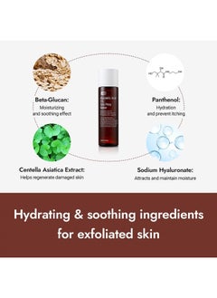 By Wishtrend [BY WISHTREND] Mandelic acid 5% Skin prep water, Gentle skin Korean exfoliator for face, Aha Bha toner, Ideal for sensitive skin | Helping clogged pores and glow up (1 Fl Oz (Pack of 1))  - Image 5