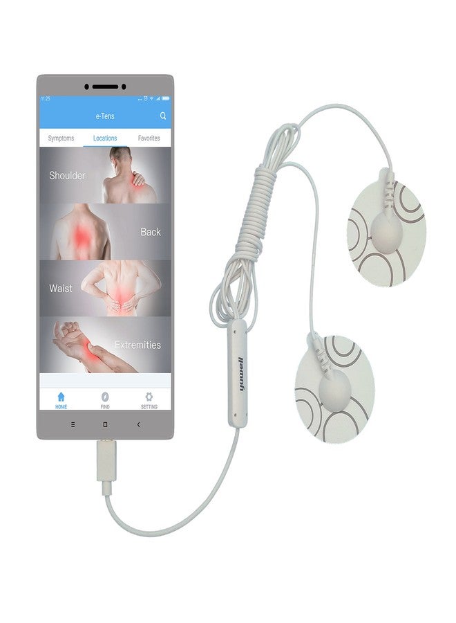Yuwell E-Tens Nerve Stimulator for Android Phone (White) - Image 1