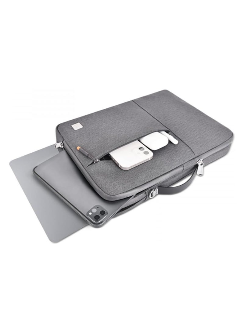 SPECTON Alpha Double Layer Sleeve Bag For 14" Laptop/MacBook Air - Gray - Image 4