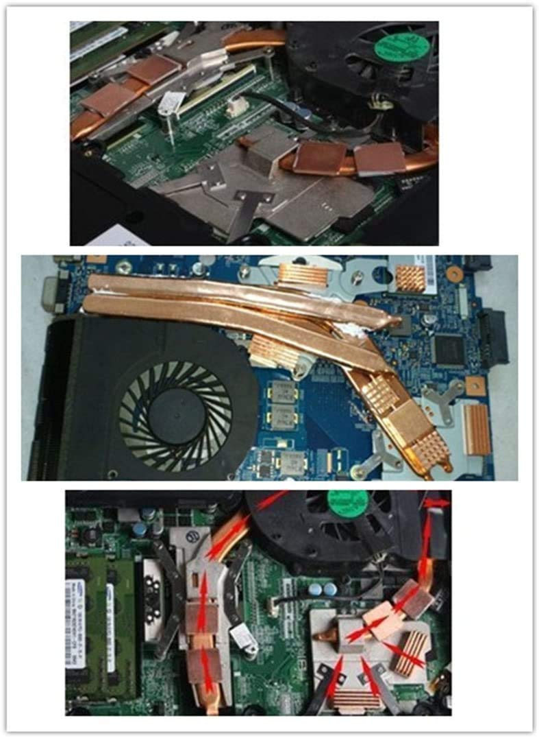ART IFACT 20 قطعة من وسادات النحاس 20X20X0.5mm - مبرد حراري GPU CPU RAM تبريد شيم نحاسي (سمك 0.5mm) - Image 5