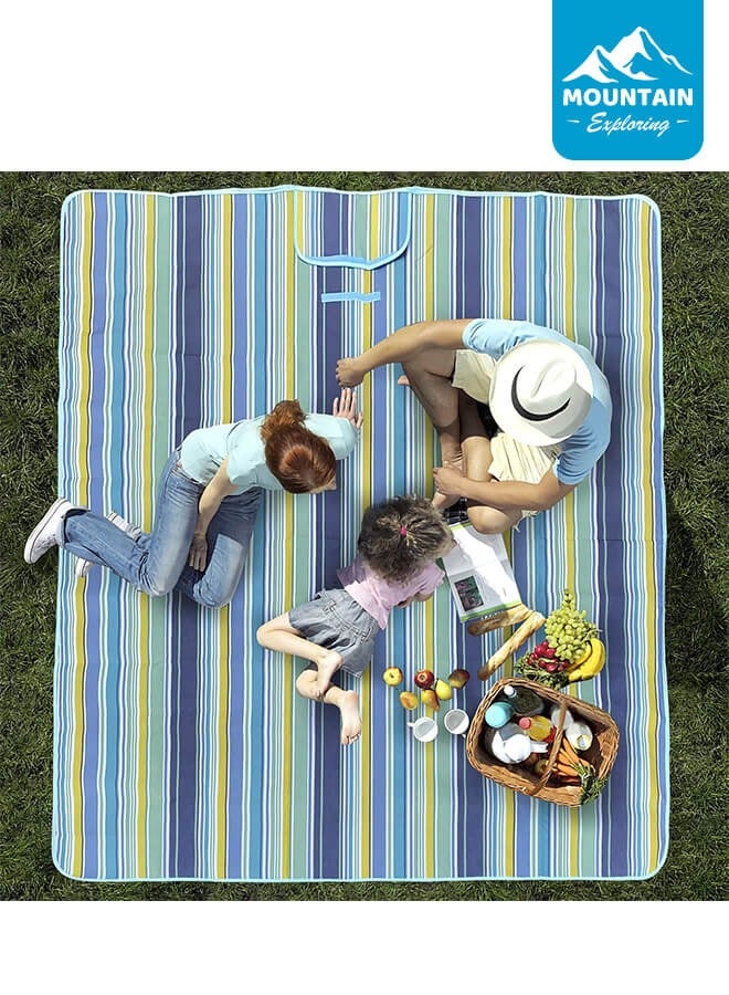 MOUNTAIN EXPLORING Outdoor Waterproof Picnic Mat, Portable Foldable Picnic Mat, Suitable for Camping and Hiking - Image 2