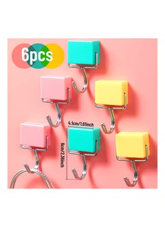 SYOSI SYOSI, Colorful Magnetic Hooks for Refrigerator, for Home  - Image 2