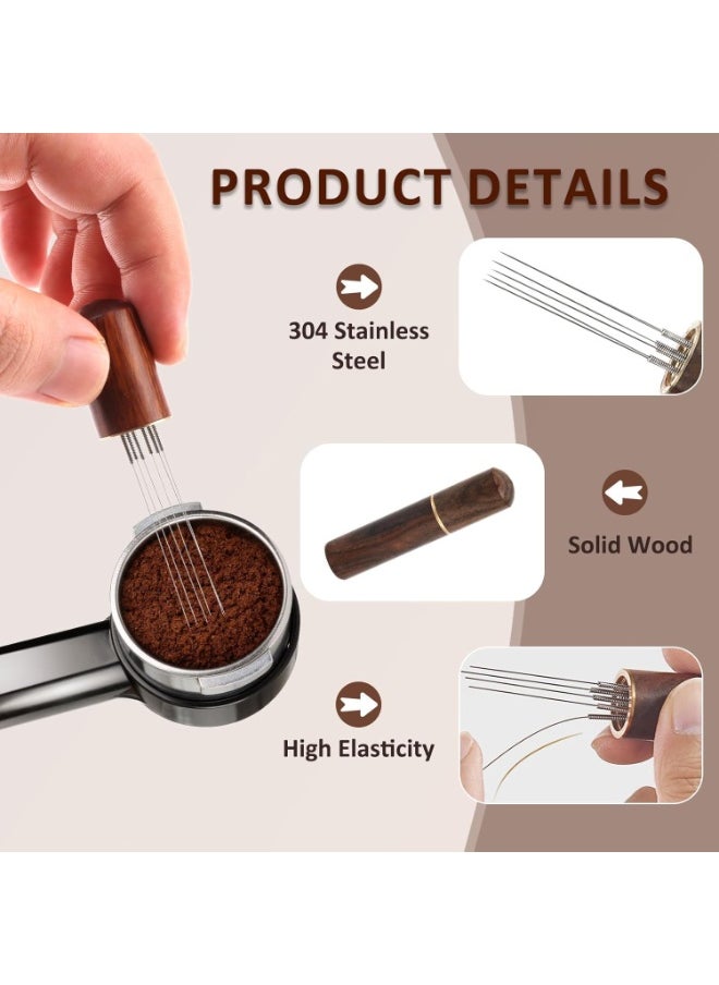 Generic - WDT Tool - Espresso Coffee Stirrer - Optimized Dispenser Tool with 6 Thin Needles 0.4 mm - Ideal for Coffee and Espresso - Uniform Distribution and Pure Taste - Image 1