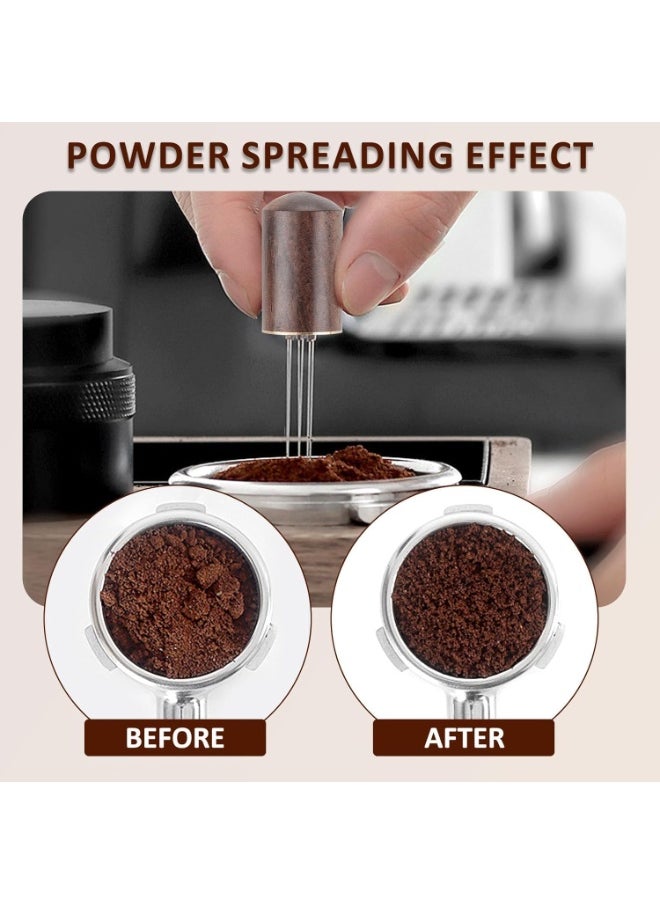 Generic - WDT Tool - Espresso Coffee Stirrer - Optimized Dispenser Tool with 6 Thin Needles 0.4 mm - Ideal for Coffee and Espresso - Uniform Distribution and Pure Taste - Image 1
