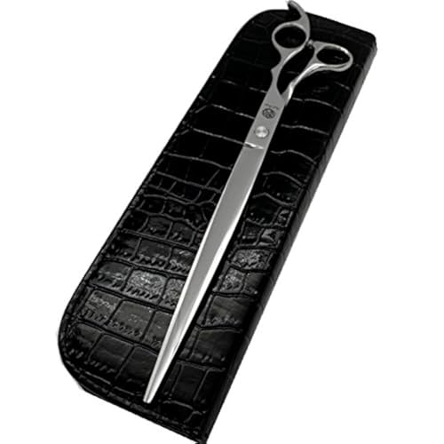 Purple Dragon 5"/5.5"/6"/6.5"/7"/7.5"/8"/9"/10" Sharp Edge Hair Cutting Shears Pet/Puppy/Cat Grooming Scissors with Bag - Perfect for Barber or Dog Groomer - Image 1