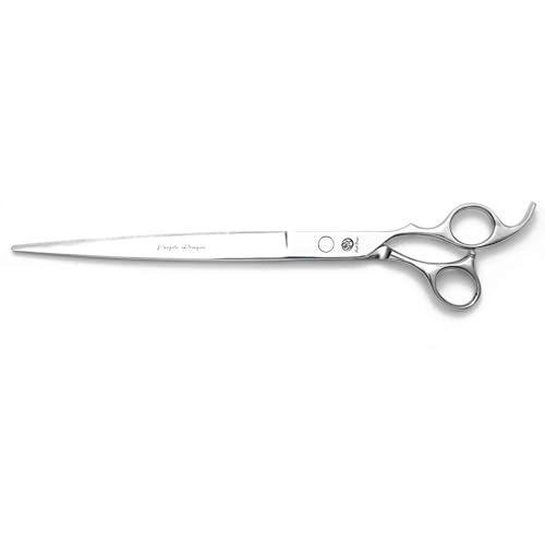 Purple Dragon 5"/5.5"/6"/6.5"/7"/7.5"/8"/9"/10" Sharp Edge Hair Cutting Shears Pet/Puppy/Cat Grooming Scissors with Bag - Perfect for Barber or Dog Groomer - Image 4