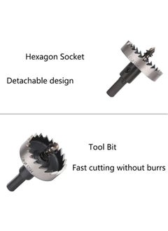 Veltrix VELTRIX 80mm Drill Machine HSS Drill Bit Hole Saw Metal Cutter Core Bit Choice Of Sizes 12mm to 100mm For Thin Stainless Steel SS Mild Steel Cast Iron MS Aluminium Etc Suitable For All Metals  - Image 4
