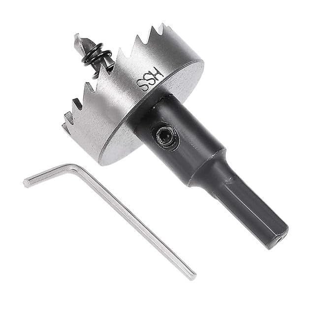 VELTRIX 80mm Drill Machine HSS Drill Bit Hole Saw Metal Cutter Core Bit Choice Of Sizes 12mm to 100mm For Thin Stainless Steel SS Mild Steel Cast Iron MS Aluminium Etc Suitable For All Metals - Image 1
