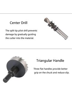 Veltrix VELTRIX 80mm Drill Machine HSS Drill Bit Hole Saw Metal Cutter Core Bit Choice Of Sizes 12mm to 100mm For Thin Stainless Steel SS Mild Steel Cast Iron MS Aluminium Etc Suitable For All Metals  - Image 5