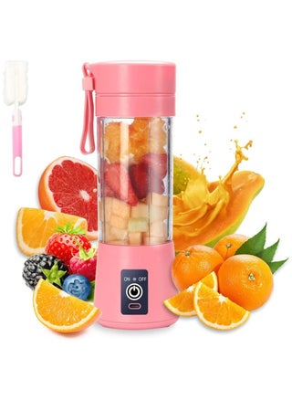 Portable Blender Cup,Electric USB Juicer Blender,Mini Blender Portable Blender For Shakes and Smoothies, Juice,380ml, Six Blades Great for Mixing - pzsku/Z22C6958778AFEC2BBA19Z/45/_/1694696530/d1a58df3-41ae-4742-88d7-e4678e0f656b