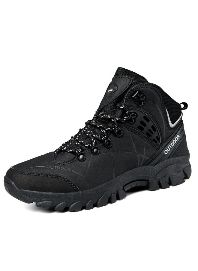 New Large-size Outdoor Mid-cut Non-slip Wear-resistant  Boots For Men And Women, Mountaineering Boots, Field Training Boots