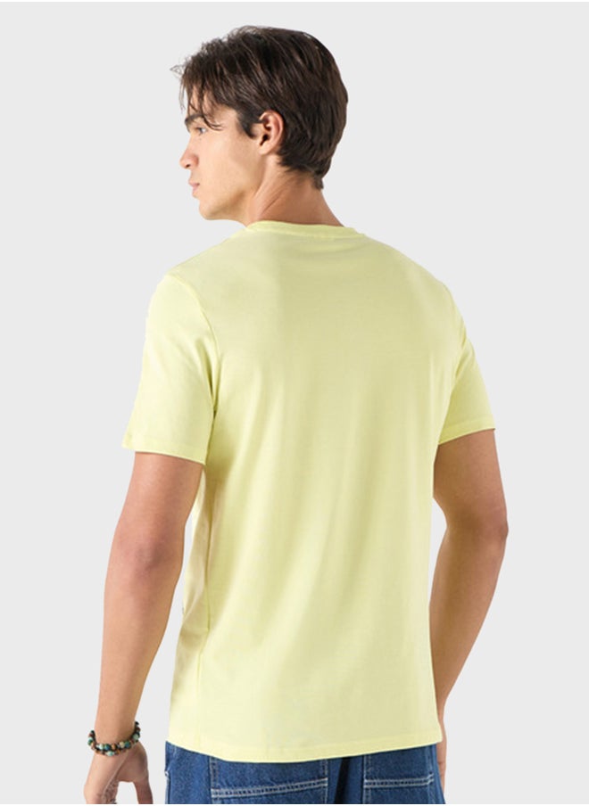 SP Characters Print Crew Neck T-Shirt  - Image 2